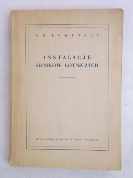 . - Instalacje silników lotniczych