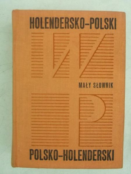 Mały słownik  holendersko - polski polsko - holenderski