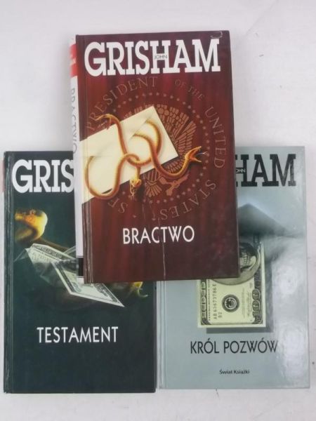 Grisham John - Bractwo / Testament / Król pozwów