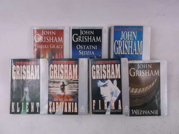 Grisham John - Srebrna Seria, 7 książek
