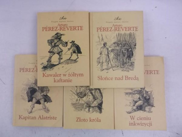 Przygody kapitana Alatriste, Tom I-V