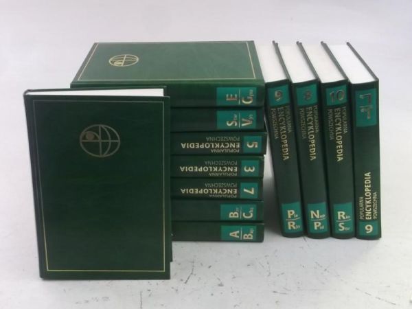 Popularna Encyklopedia Powszechna, 12 tomów (komplet)
