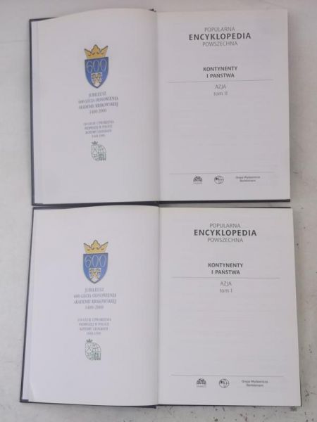 Popularna Encyklopedia Powszechna-Azja, Tom I-II