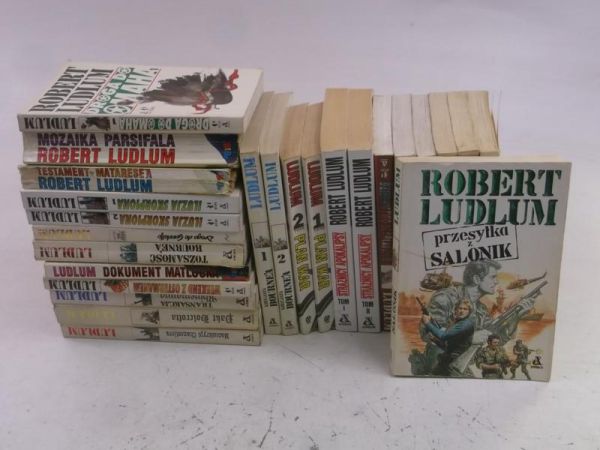 Ludlum Robert - Zestaw 25 książek
