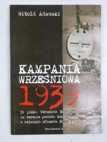 Adamski Witold - Kampania wrześniowa 1939