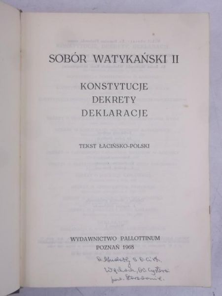 Groblicki Julian (red.) - Sobór watykański II