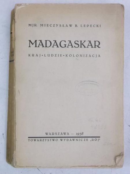 Madagaskar, 1938 r.