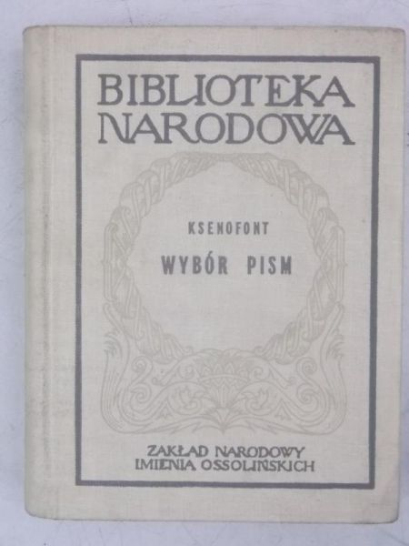 Wybór pism, BN.