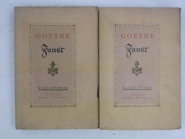 Goethe - Faust, Tom I-II