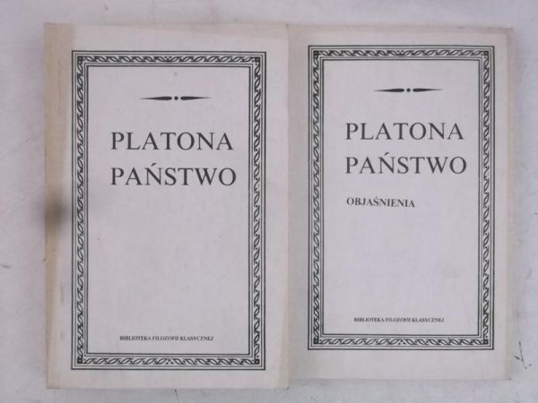(tł.) - Platona Państwo / Platona Państwo: objaśnienia