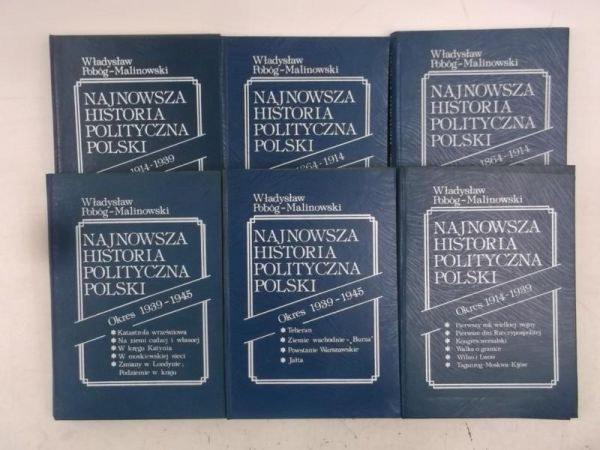 Najnowsza historia polityczna polski, 6 tomów
