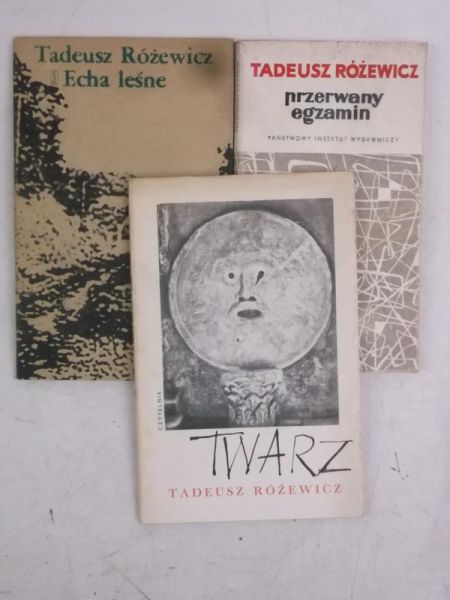 Twarz / Echa leśne / Przerwany egzamin