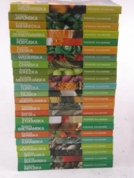 Podróże kulinarne. Tradycje, smaki, potrawy, 23 tomy