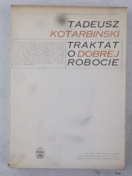 Traktat o dobrej robocie