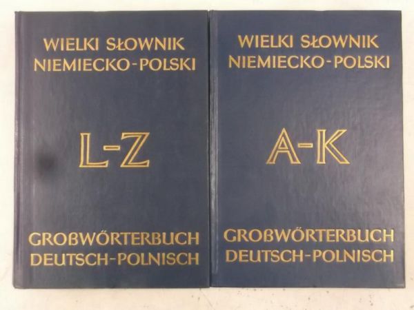 Wielki słownik niemiecko-polski, Tom I-II