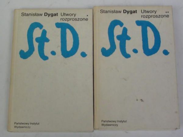 Dygat Stanisław  - Utwory rozproszone T. I-II
