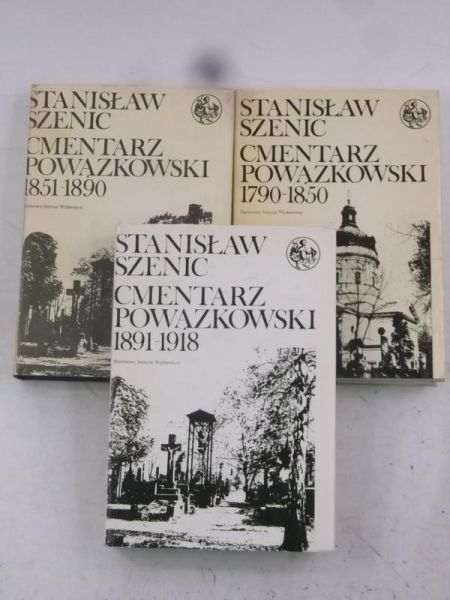 Cmentarz Powązkowski, Tom I-III