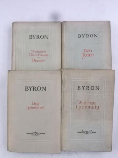 Byron - Z pism Byrona, Tom I-IV