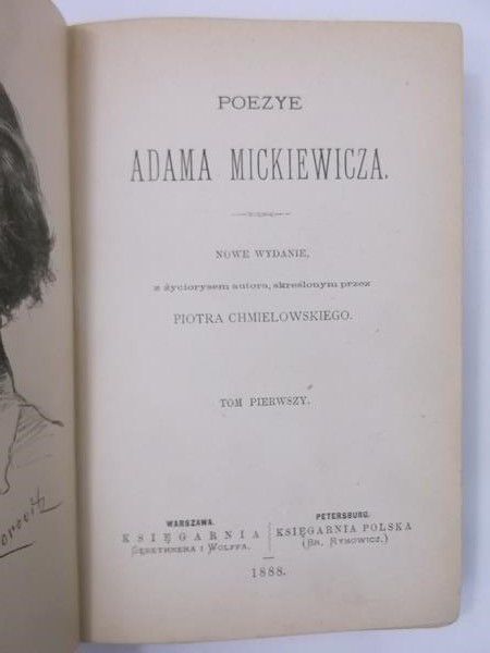 Mickiewicz Adam - Poezye, 1888 r.