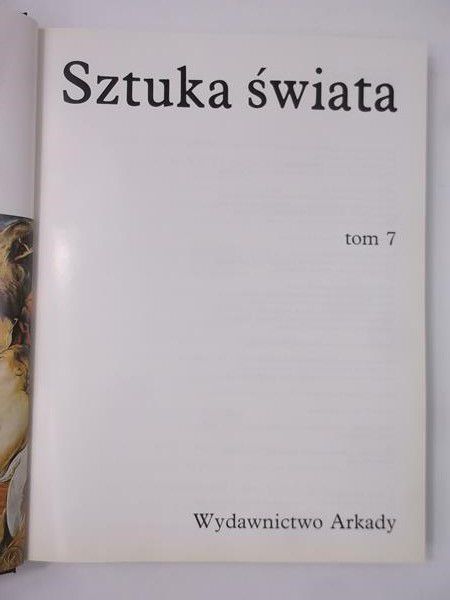 Sztuka świata, Tom VII
