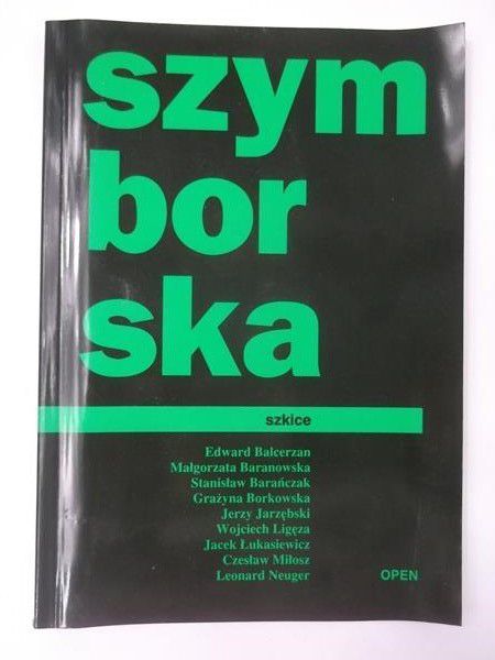 Szymborska. Szkice