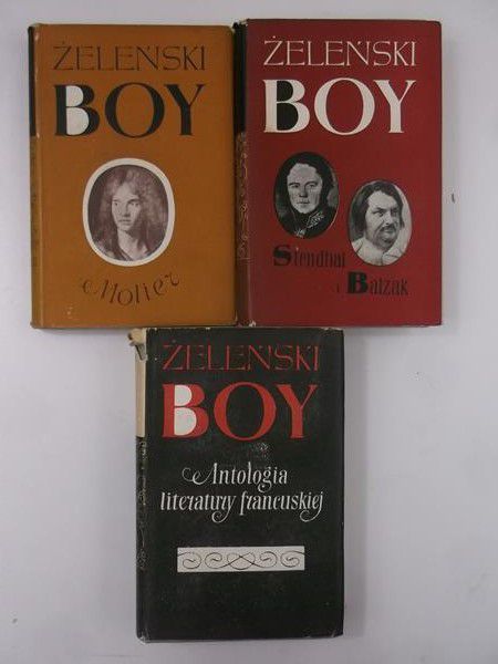 Boy Żeleński Tadeusz - Molier / Stendhal i Balzak / Antologia literatury francuskiej