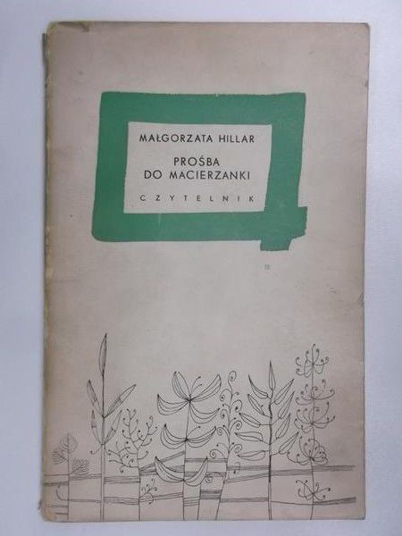 Prośba do macierzanki