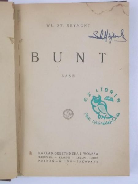 Bunt, 1925 r.