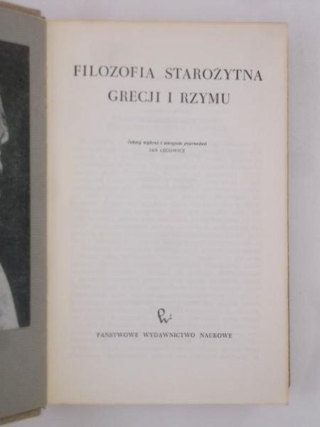 Filozofia Starożytna Grecji i Rzymu