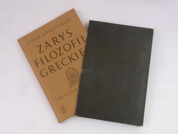 Krokiewicz Adam - Zarys Filozofii Greckiej