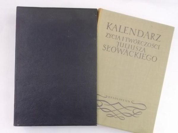 Kalendarz życia i twórczości Juliusza Słowackiego
