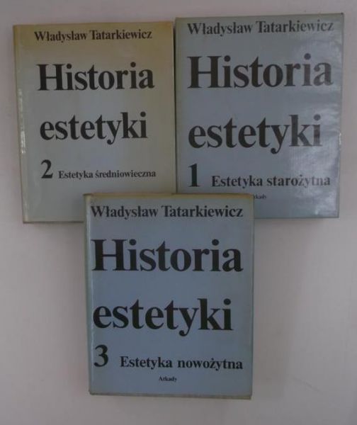 Historia estetyki, Tom I-III
