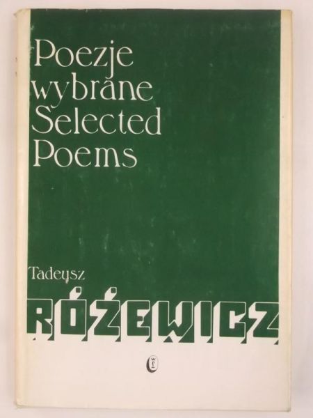 Poezje wybrane. Selected Poems