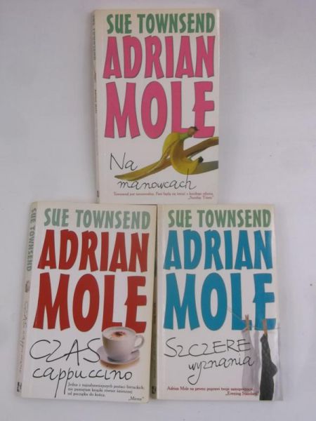 Townsend Sue - Adrian Mole, 3 książki