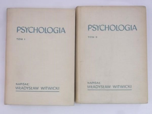 Psychologia, Tom I i II