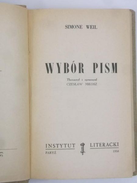 Wybór pism