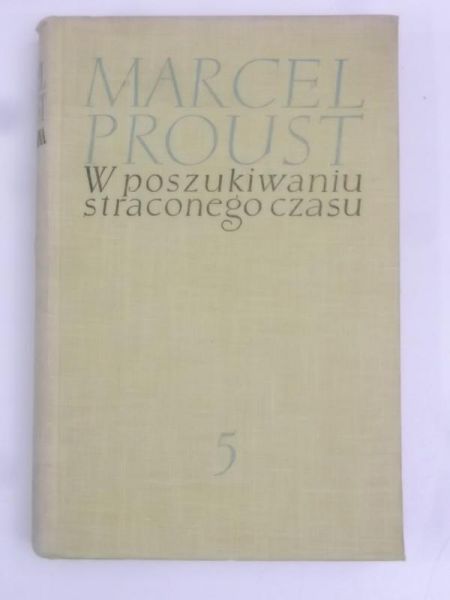 W poszukiwaniu straconego czasu, Tom V