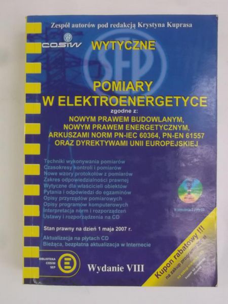 Wytyczne pomiary w elektroenergetyce