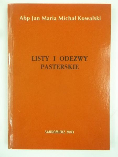 Listy i odezwy pasterskie