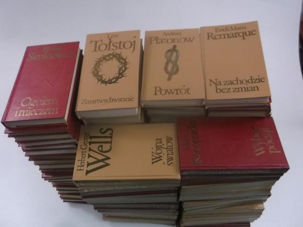 Biblioteka Klasyki Polskiej i Obcej, zestaw 113 książek