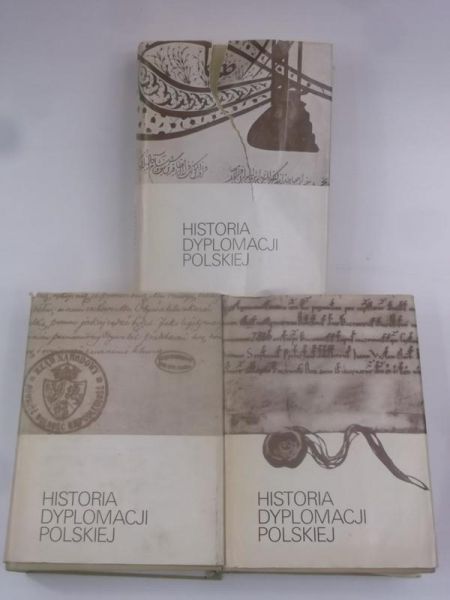 Ludwik Bazylow (red.) - Historia dyplomacji polskiej, Tom I,II,III