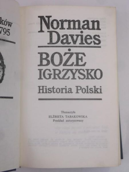 Davies Norman - Boże igrzysko
