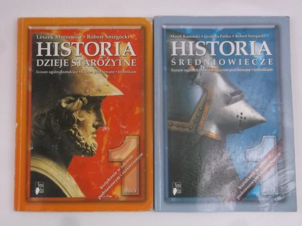 Historia, 2 książki