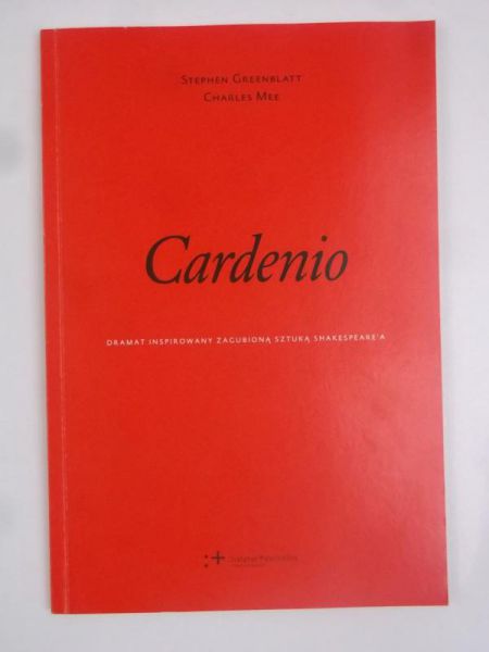 Greenblatt Stephen - Cardenio