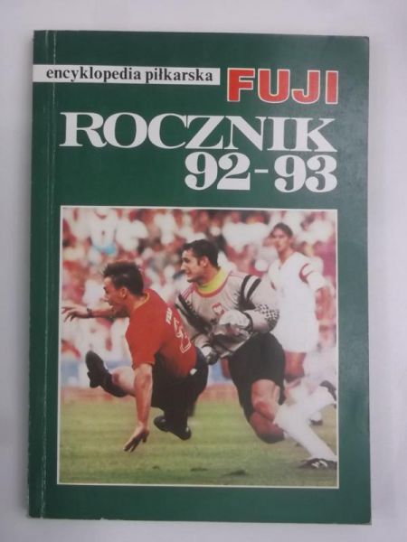 Encyklopedia piłkarska FUJI rocznik 92-93