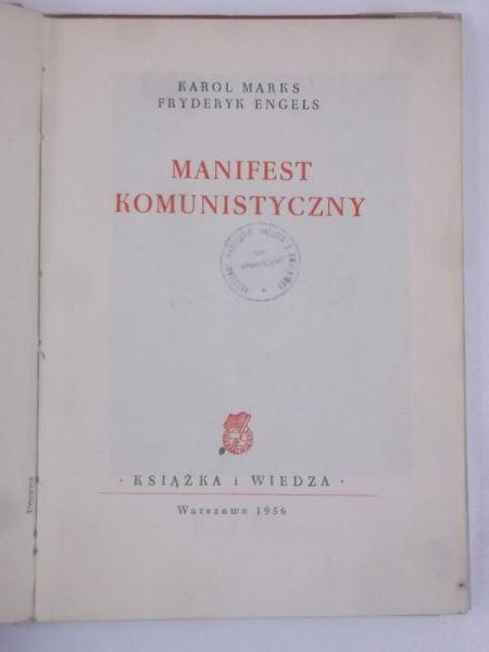 Manifest komunistyczny