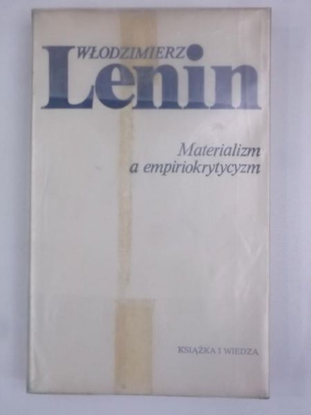 Materializm a epiriokrytycyzm