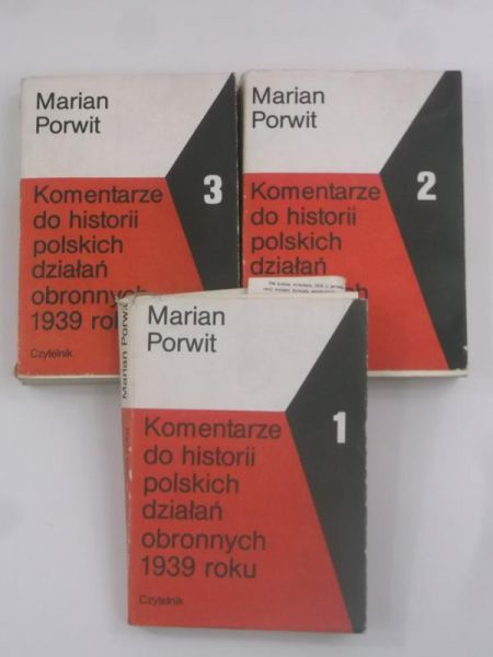 Komentarze do historii polskich działań obronnych 1939 roku, Tom I-III