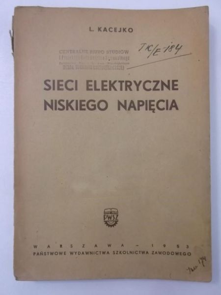 Sieci elektryczne niskiego napięcia