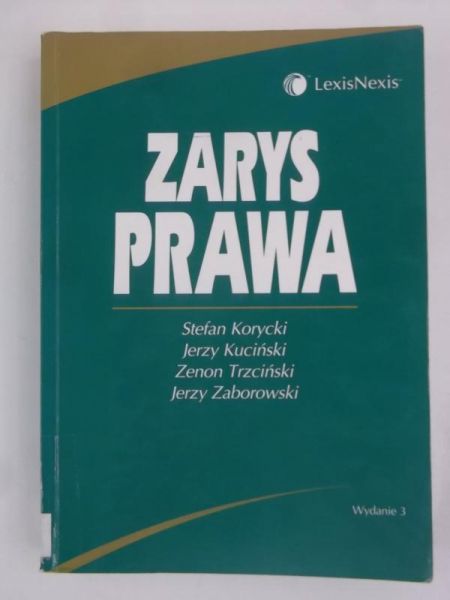 Korycki Stefan - Zarys prawa
